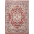 thumbnail image 1 of SAFAVIEH Kenitra Eleanora Oriental Polyester Area Rug, Red/Blue, 9' x 12', 1 of 7