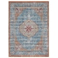 thumbnail image 1 of SAFAVIEH Kenitra Georgiana Geometric Polyester Area Rug, Blue/Red, 2'2" x 4', 1 of 8