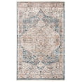 thumbnail image 1 of SAFAVIEH Kenitra Jermaine Oriental Polyester Area Rug, Blue/Ivory, 3' x 5', 1 of 10