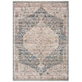 thumbnail image 1 of SAFAVIEH Kenitra Jermaine Oriental Polyester Area Rug, Blue/Ivory, 9' x 12', 1 of 7