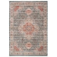thumbnail image 1 of SAFAVIEH Kenitra Zlata Oriental Polyester Area Rug, Blue/Ivory, 9' x 12', 1 of 7