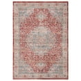thumbnail image 1 of SAFAVIEH Kenitra Zlata Oriental Polyester Area Rug, Red/Blue, 8' x 10', 1 of 7