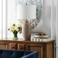 thumbnail image 1 of SAFAVIEH Kensen 27.5 in. H Rustic Table Lamp, Sandy Pearl, 1 of 7