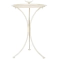 thumbnail image 1 of SAFAVIEH Kensi Solid Rustic Outdoor Patio Bird Bath, Pearl White, 1 of 10