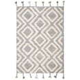 thumbnail image 1 of SAFAVIEH Kenya Arline Geometric Wool Area Rug, Grey/Ivory, 4' x 6', 1 of 5
