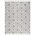 thumbnail image 1 of SAFAVIEH Kenya Arline Geometric Wool Area Rug, Grey/Ivory, 9' x 12', 1 of 5