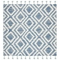 thumbnail image 1 of SAFAVIEH Kenya Arline Geometric Wool Area Rug, Navy/Ivory, 7' x 7' Square, 1 of 5