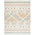 thumbnail image 1 of SAFAVIEH Kenya Arturas Southwestern Wool Area Rug, Ivory/Blue, 8' x 10', 1 of 8