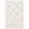 thumbnail image 1 of SAFAVIEH Kenya Autumn Diamond Area Rug, Ivory/Grey, 6' x 9', 1 of 11