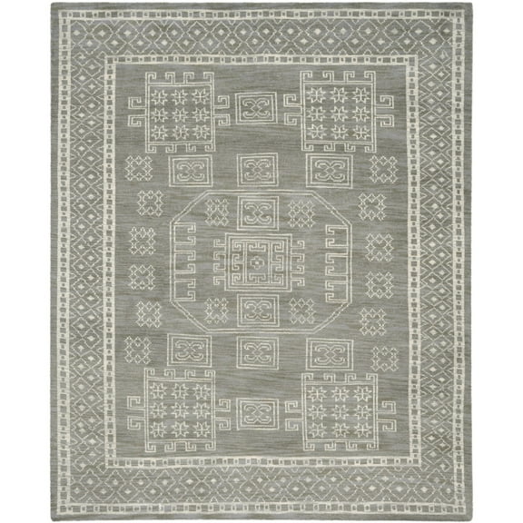 SAFAVIEH Kenya Collection KNY635A Hand-knotted Grey Rug