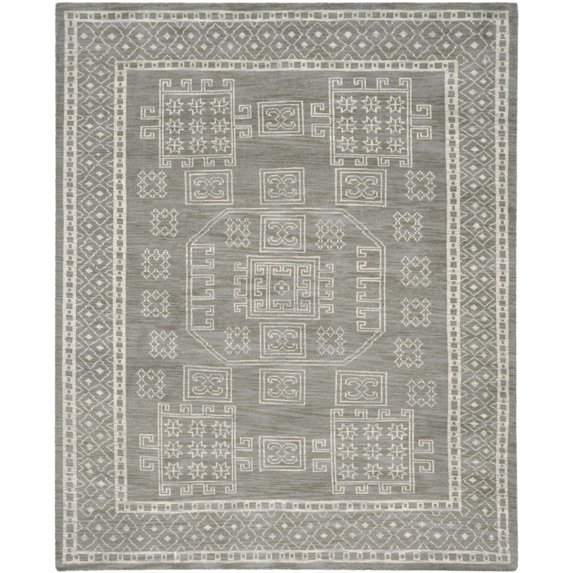SAFAVIEH Kenya Collection KNY635A Hand-knotted Grey Rug