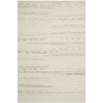 SAFAVIEH Kenya Galena Solid Area Rug, Ivory, 8' x 10'