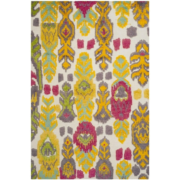 SAFAVIEH Kenya Collection KNY818A Hand-knotted Multi Rug