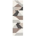 thumbnail image 1 of SAFAVIEH Kenya Comhgham Geometric Runner Rug, Black/Ivory, 2'3" x 8', 1 of 8