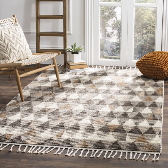 Safavieh Kenya Dederick Abstract Area Rug, Ivory/Multi, 8' x 10'