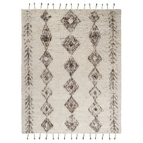 SAFAVIEH Kenya Egbert Southwestern Area Rug, Ivory/Brown, 8' x 10'