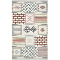thumbnail image 1 of SAFAVIEH Kenya Gabriel Abstract Area Rug, Ivory/Multi, 9' x 12', 1 of 8
