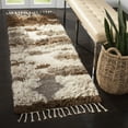 thumbnail image 1 of SAFAVIEH Kenya KNY225A Hand-knotted Grey / Brown Rug, 1 of 6