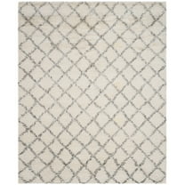 SAFAVIEH Kenya KNY404A Hand-knotted Ivory / Grey Rug