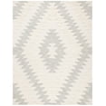 thumbnail image 1 of SAFAVIEH Kenya Lennard Geometric Area Rug, Grey/Ivory, 9' x 12', 1 of 13