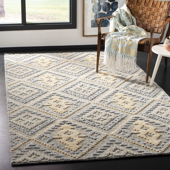 Safavieh Kenya Elisaveta Geometric Area Rug, Gray/Gold, 5' x 8'