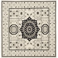 thumbnail image 1 of SAFAVIEH Kenya Elizabeth Geometric Area Rug, Ivory/Grey, 7' x 7' Square, 1 of 8