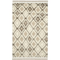 SAFAVIEH Kenya Irene Geometric Area Rug, Natural, 5' x 8'