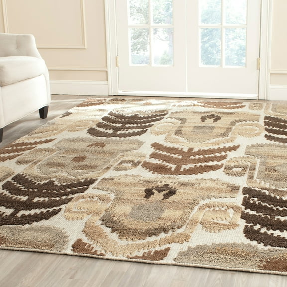 SAFAVIEH Kenya KNY815A Hand-knotted Natural Rug