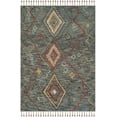 thumbnail image 1 of SAFAVIEH Kenya Leo Braided Abstract Fringe Area Rug, Grey/Multi, 9' x 12', 1 of 3