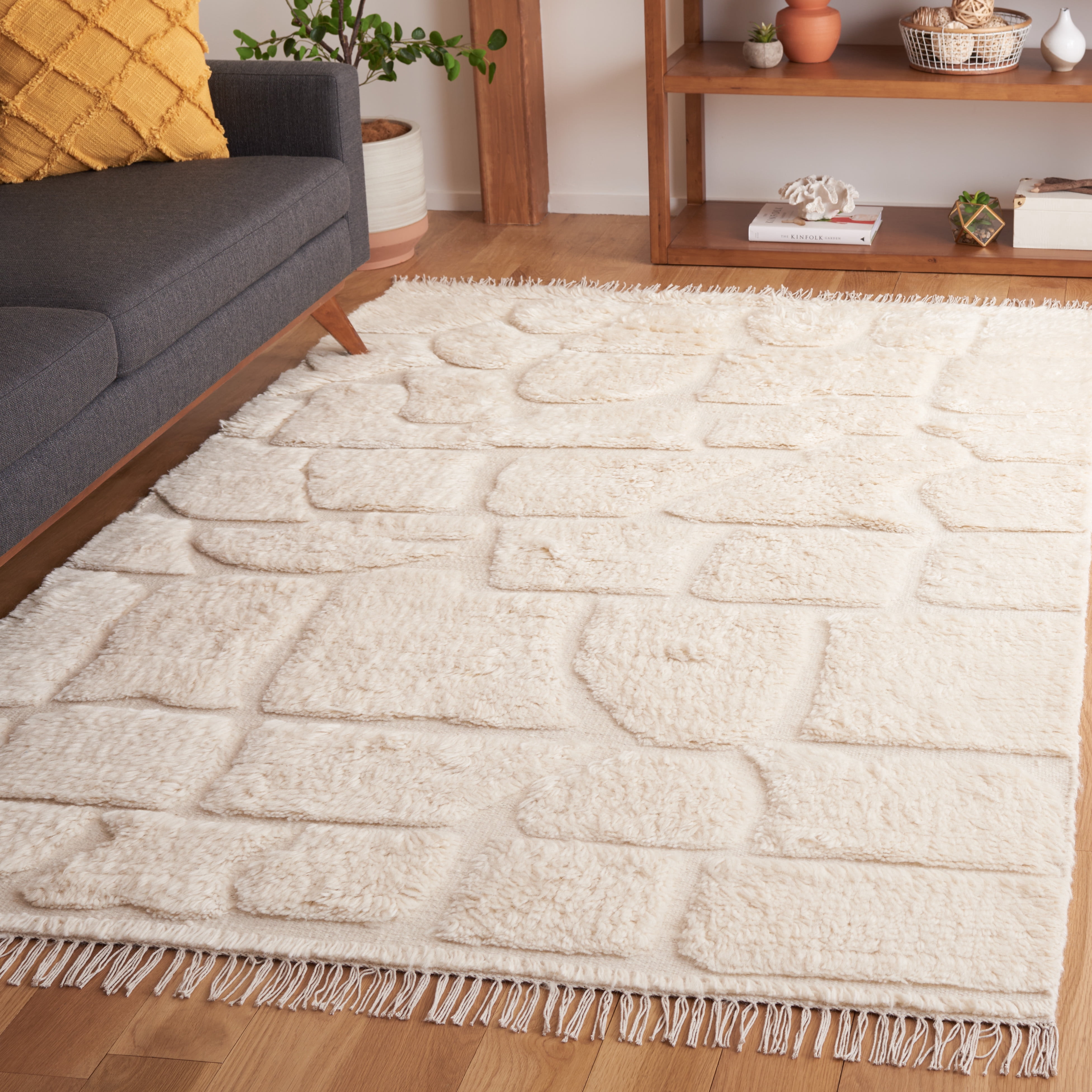 Safavieh Kenya Milan Geometric Area Rug, Ivory, 8' x 10'