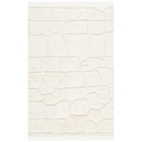 SAFAVIEH Kenya Milan Geometric Area Rug, Ivory, 8' x 10'
