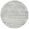 thumbnail image 1 of SAFAVIEH Kenya Rubye Diamond Area Rug, Gray/Ivory, 6' x 6' Round, 1 of 8
