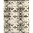 thumbnail image 1 of SAFAVIEH Kenya Scarlett Geometric Area Rug, Ivory/Brown, 6' x 9', 1 of 3