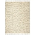 thumbnail image 1 of SAFAVIEH Kenya Sylvanus Braided Geometric Fringe Area Rug, Ivory/Multi, 8' x 10', 1 of 3