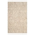 thumbnail image 1 of SAFAVIEH Kenya Sylvanus Braided Geometric Fringe Area Rug, Ivory/Multi, 9' x 12', 1 of 3