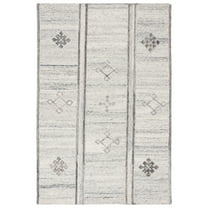 SAFAVIEH Kenya Tinley Geometric Area Rug, Brown/Beige, 8' x 10'