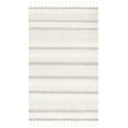 thumbnail image 1 of SAFAVIEH Kenya Winchester Striped Wool Area Rug, Ivory/Grey, 3' x 5', 1 of 10