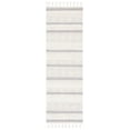 thumbnail image 1 of SAFAVIEH Kenya Winchester Striped Wool Runner Rug, Ivory/Grey, 2'3" x 8', 1 of 7