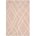 thumbnail image 1 of SAFAVIEH Kids Abstract Wool Area Rug, Pink/Ivory, 3' x 5', 1 of 5
