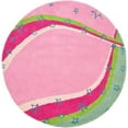 thumbnail image 1 of SAFAVIEH Kids Alyx Swirling Stars Area Rug, Green/Pink, 6' x 6' Round, 1 of 4