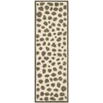 thumbnail image 1 of SAFAVIEH Kids Animal Lepoard Print Runner Rug, Ivory/Grey, 2'3" x 7', 1 of 7