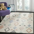 thumbnail image 1 of SAFAVIEH Kids Bowties Wool Area Rug, Ivory/Multi, 3' x 5', 1 of 7