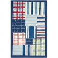 thumbnail image 1 of SAFAVIEH Kids Collection SFK318A Handmade Blue/Multi Rug, 1 of 4