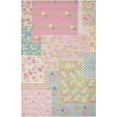 thumbnail image 1 of SAFAVIEH Kids Collection SFK321A Handmade Pink/Multi Rug, 1 of 2