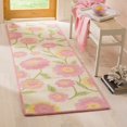thumbnail image 1 of SAFAVIEH Kids Collection SFK355A Handmade Ivory/Pink Rug, 1 of 6