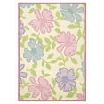 thumbnail image 1 of SAFAVIEH Kids Collection SFK376A Handmade Ivory/Pink Rug, 1 of 2