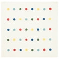 thumbnail image 1 of SAFAVIEH Kids Colorful Polka Dots Area Rug, Ivory, 8' x 8' Square, 1 of 7