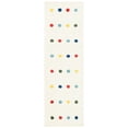 thumbnail image 1 of SAFAVIEH Kids Colorful Polka Dots Runner Rug, Ivory, 2'3" x 6', 1 of 7