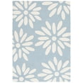 thumbnail image 1 of SAFAVIEH Kids Daisy Flowers Wool Area Rug, Light Blue/Ivory, 4' x 6', 1 of 7