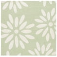thumbnail image 1 of SAFAVIEH Kids Daisy Flowers Wool Area Rug, Sage/Ivory, 6' x 6' Square, 1 of 7